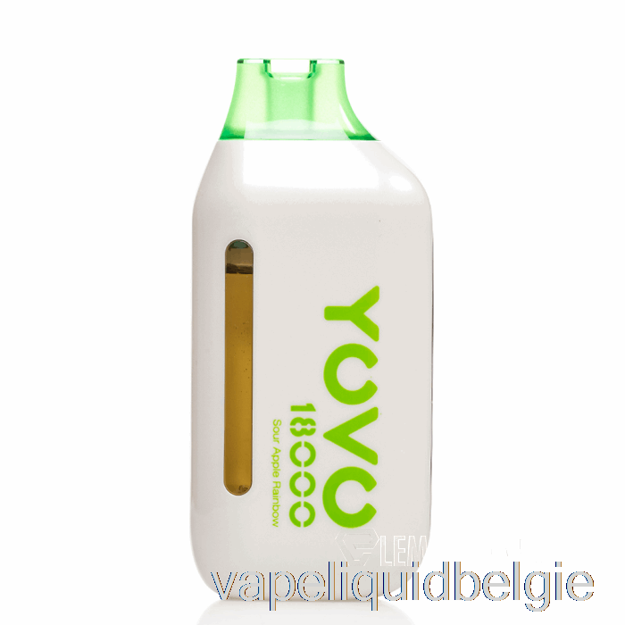 Vape Smaken Yovo Ultra 18000 Wegwerp Zure Appel Regenboog